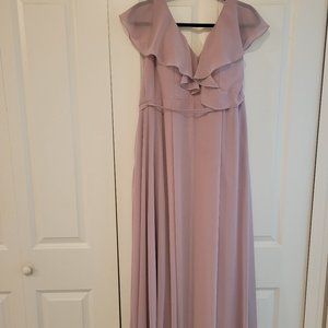 Morilee Maternity Bridesmaid Dress, desert rose - size 12